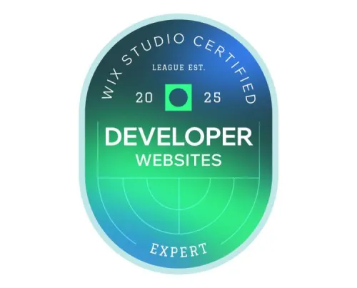 Wix Studio Expert Developer certification for Cirrus Design Studio