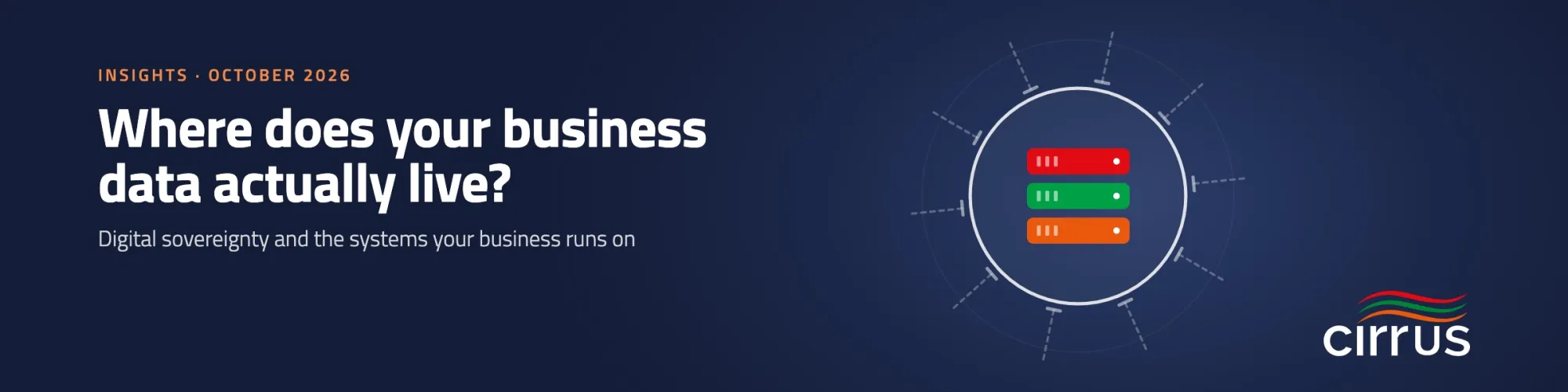 Digital sovereignty: where your business data lives