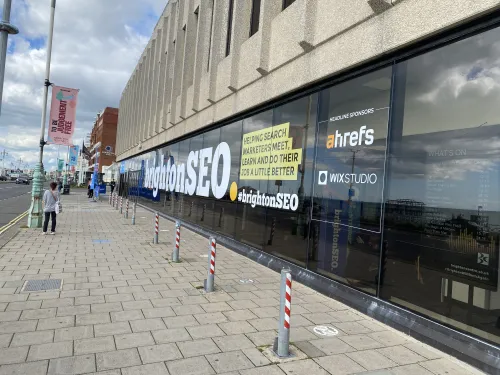 The main auditorium at BrightonSEO