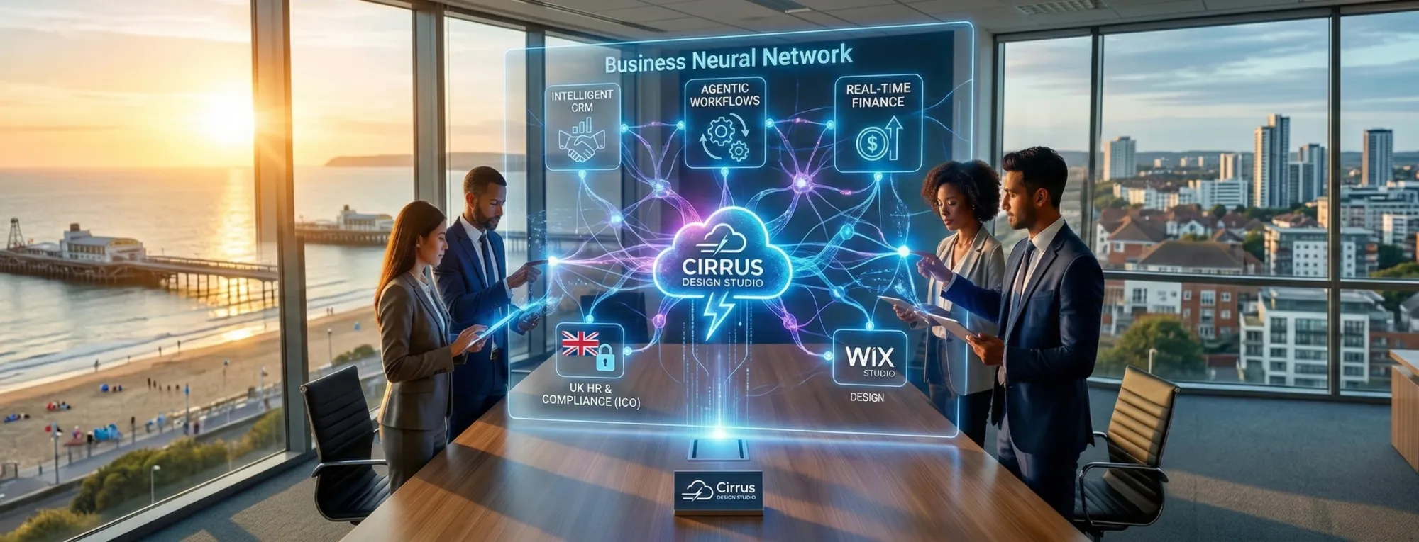 Agentic AI workflows inside a bespoke business system