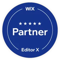 Wix 5 star partner programme badge