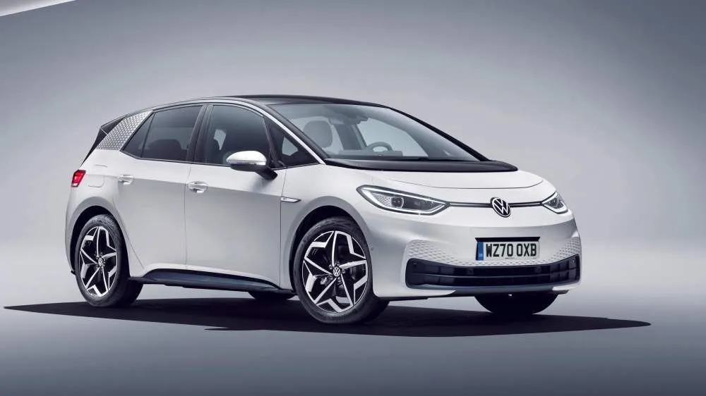 The all-electric Volkswagen ID.3